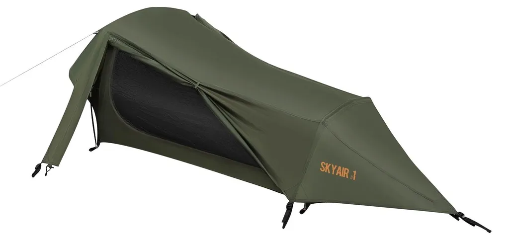 Tente 1 personne ultra légère imperméable avec arceaux alu - Coloris Vert