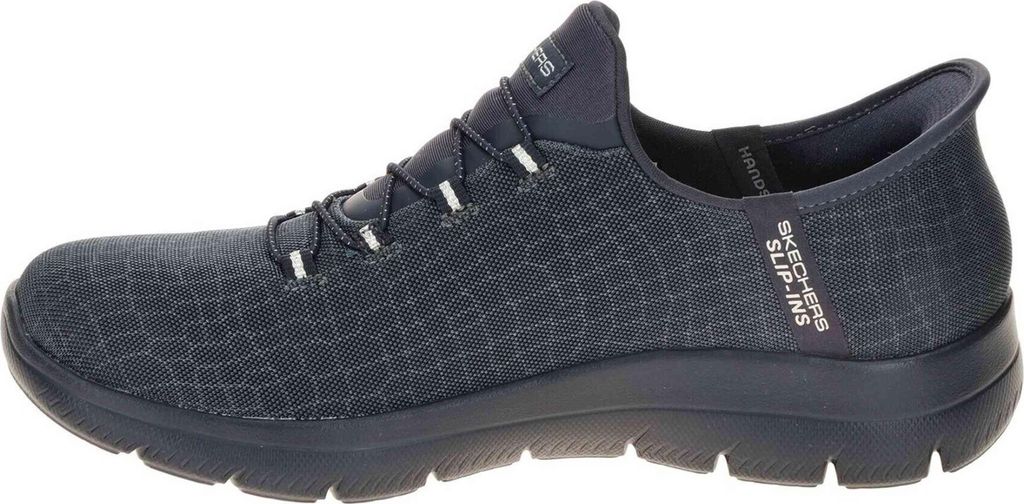 Skechers Sneakers 150128-DKNV in Dark Navy Mesh/ Silver Zdjęcie produktu 