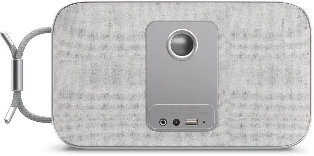 Enceinte Bluetooth Technisat DIGITRADIO 2x15W avec NFC et USB Argenté - 4