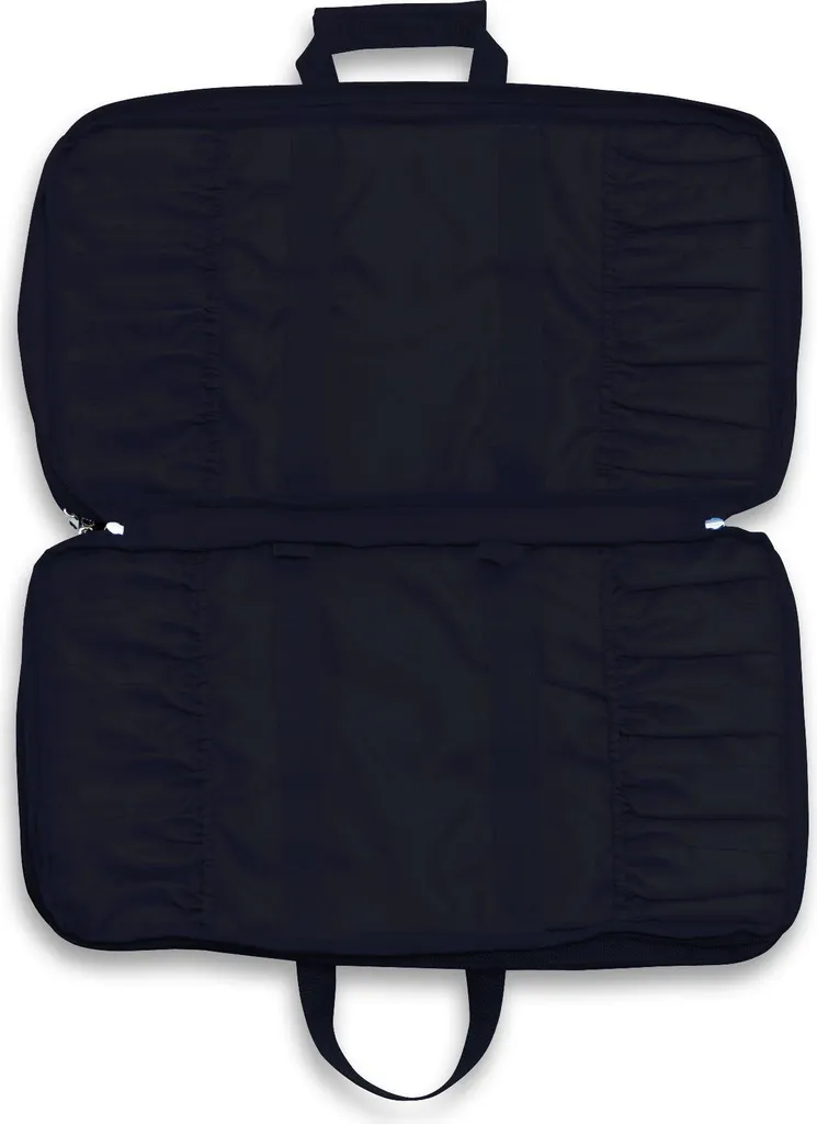 Custodia Coltelli Dick Nera Vuota - Borsa Professionale per Cuochi - 10