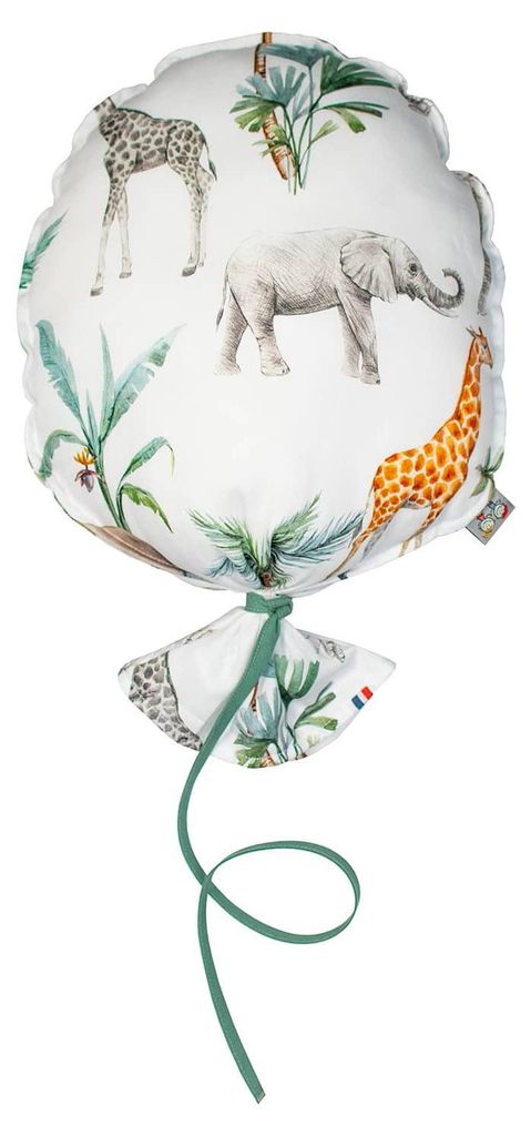 Für Kinder, Wandballon Safari - 38 cm - Weiß | by SEVIRA KIDS