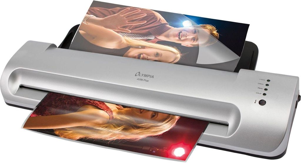 Olympia A396 Plus, 33 cm, Kalt-/Warmlaminator, 5 min, 300 Produktbild 