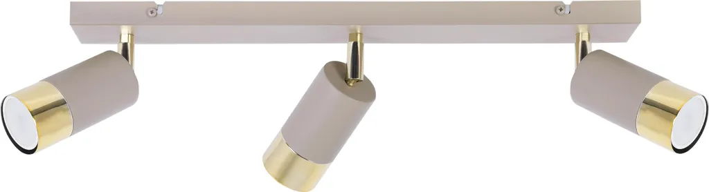 Lampada Design Hugo Cashmere Oro | Faretto 3 Luci GU10 Chic