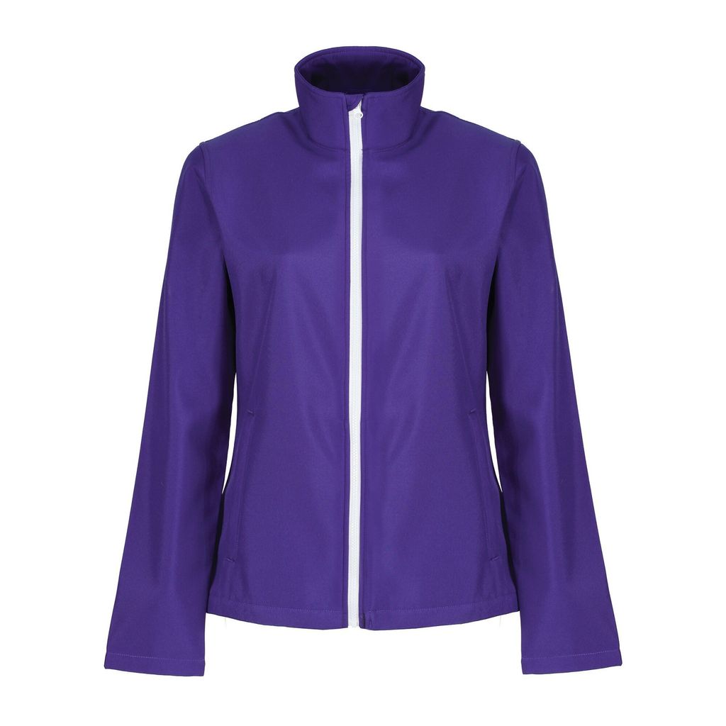 Regatta Professional - Softshelljacke Zum Bedrucken für Damen RG3561 (40 DE) (Violett/Weiß)