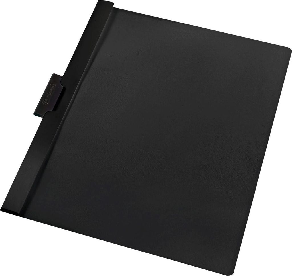 Klemmhefter 30 Blatt schwarz, PVC