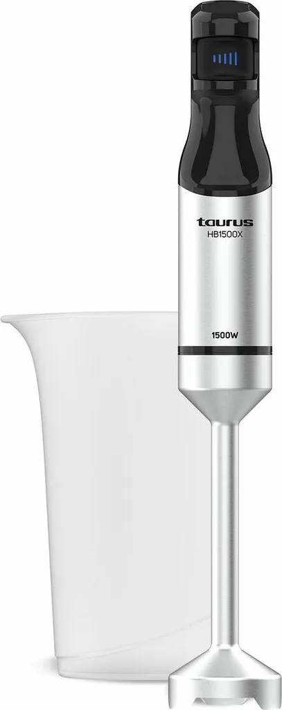 Mixeur Plongeant Taurus HB1500XE Idéal pour Soupes, Smoothies et Piler la Glace