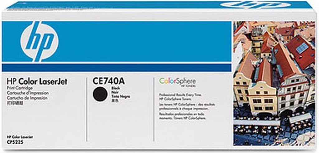 Toner schwarz 307A (CE740A) (Retail) Produktbild 