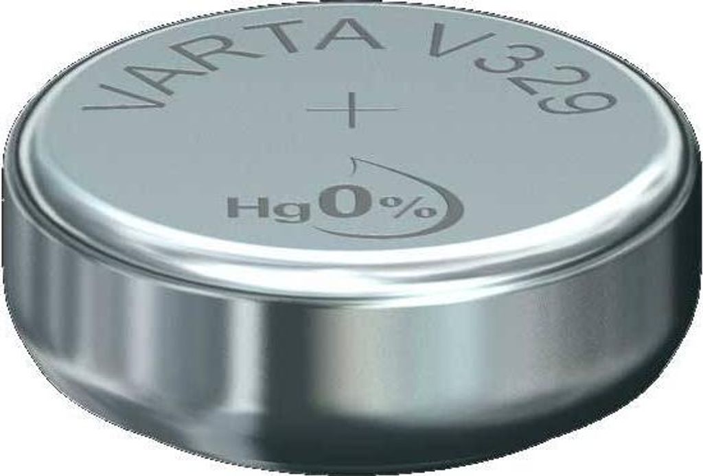 Varta V329, tlenek krzemu (S), 1,55 V, 36 mAh, 7,9 mm, 7,9 Zdjęcie produktu 