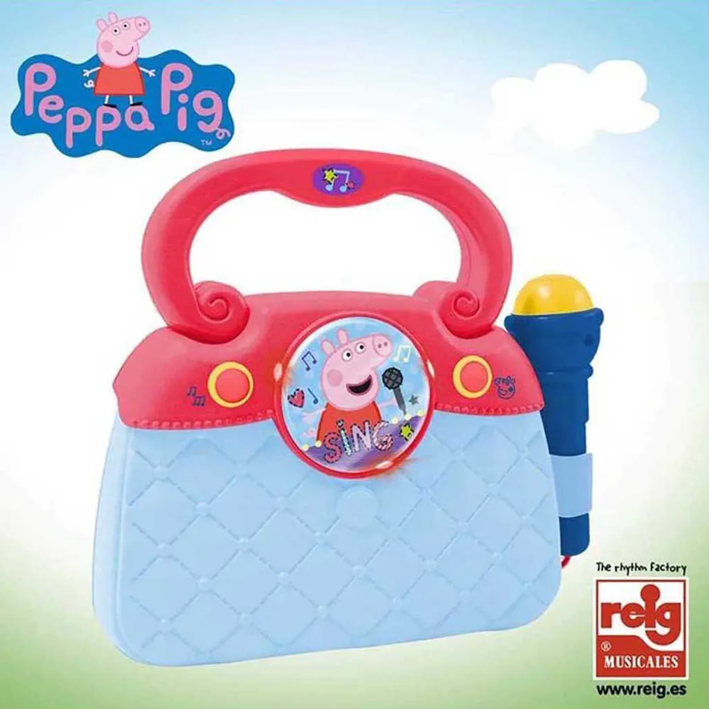 Occupez vos Enfants avec le Sac Peppa Pig et son Micro Anti-Ennui Rose