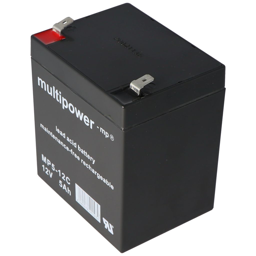 MP5-12C Akumulator kwasowo-ołowiowy Multipower 12 V 5 Ah Zdjęcie produktu 