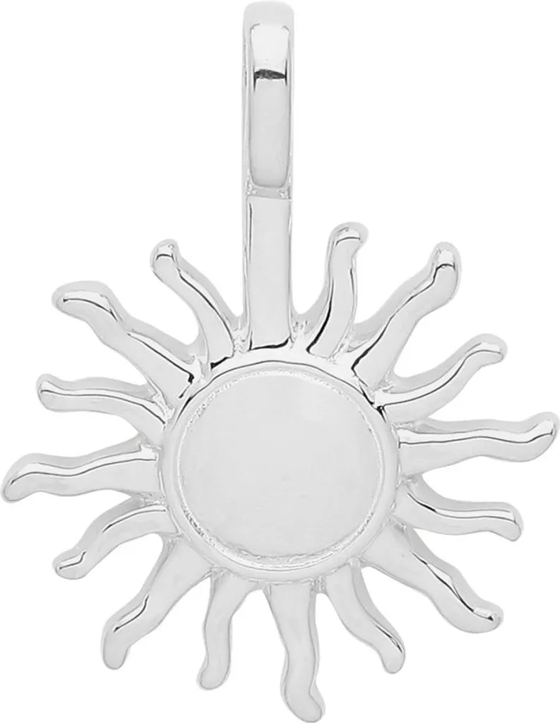 Pendentif en Argent Massif Rhodié pour Collier Femme - Bijou TRS31157