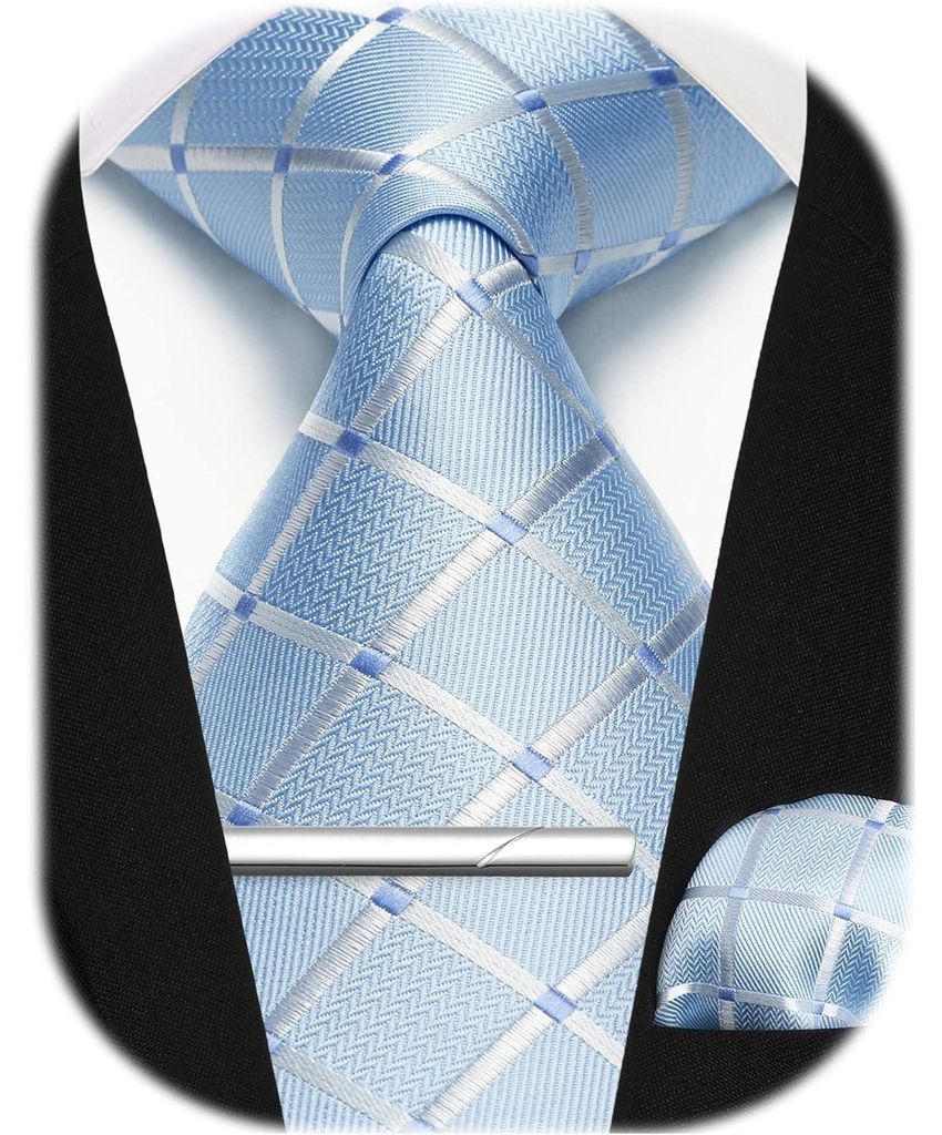 Ensemble de cravates pour hommes comprenant une cravate, un Image du produit 