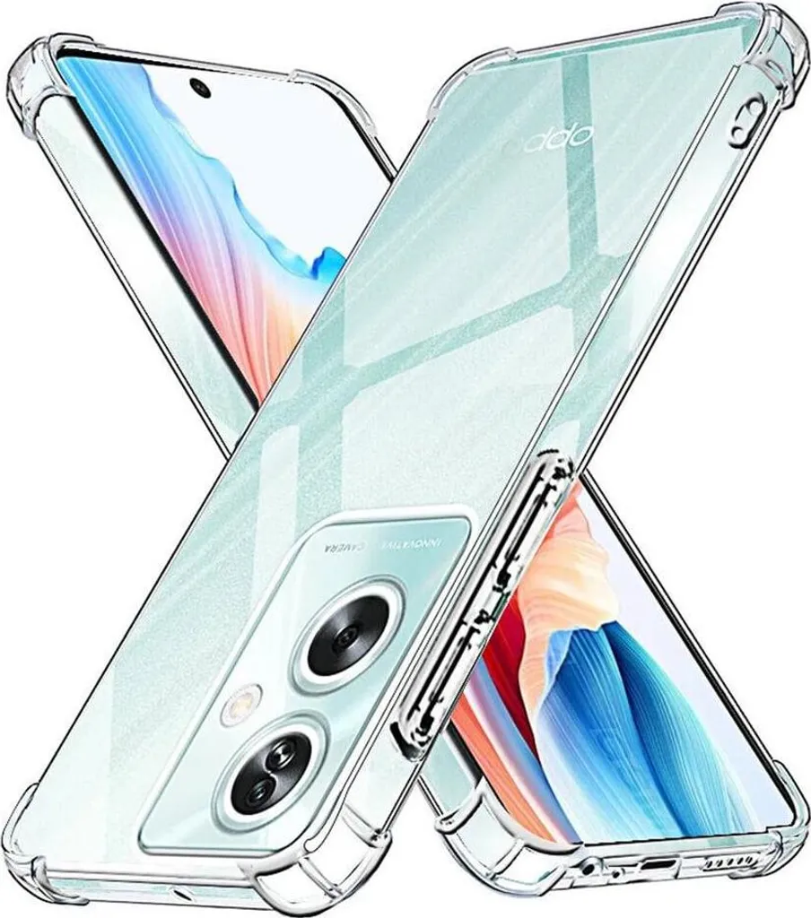 Custodia Professionale Oppo A79 5G Silicone Antishock Nera