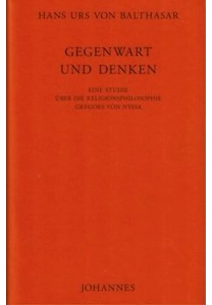 Gegenwart und Denken édition critique avec commentaires et notes