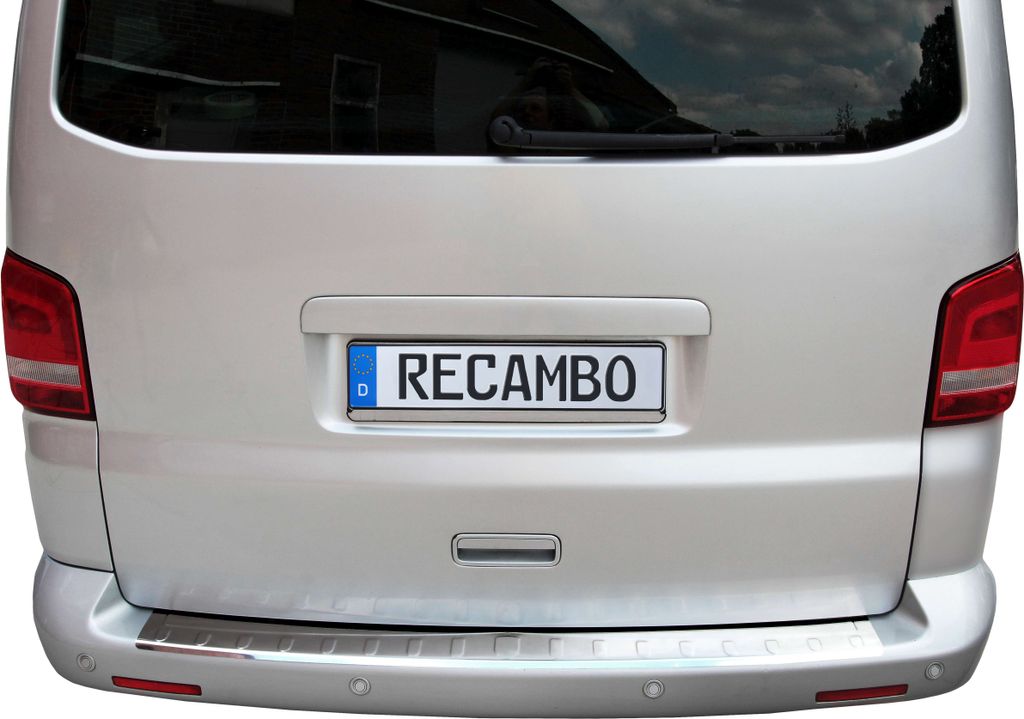 Protezione Paraurti in Acciaio Inox Cromo per VW T5 T6 da Immagine del prodotto 