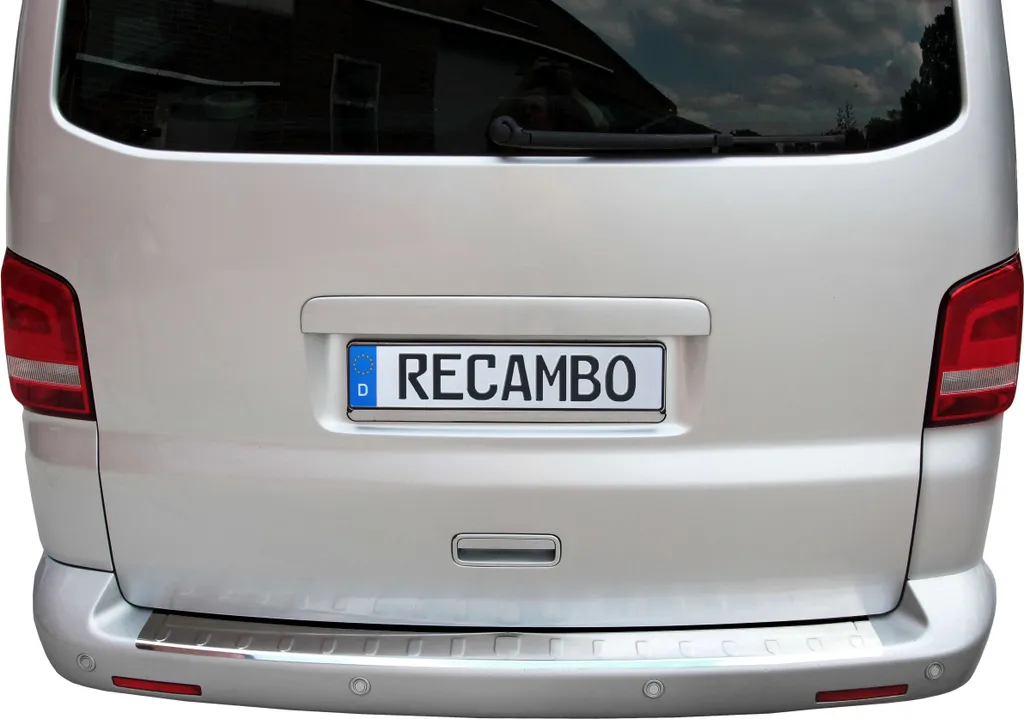 Protection Pare-Chocs Inox Chrome VW T5 T6 130cm : Finition Anti-Rayure