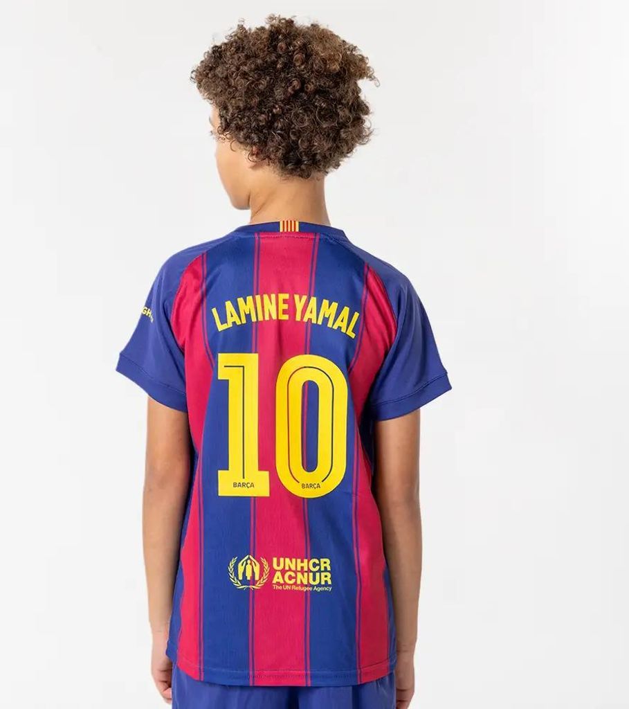 Maglia da casa FC Barcelona Lamine Yamal per bambini - Immagine del prodotto 