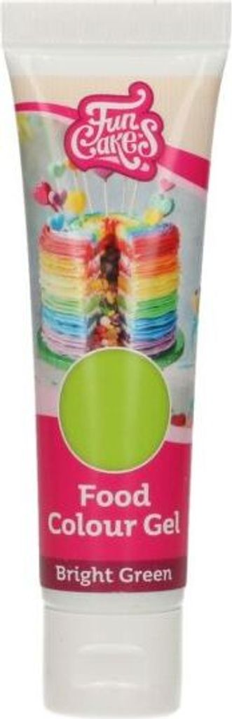 FunCakes Food Colour Gel Bright Green 30 g