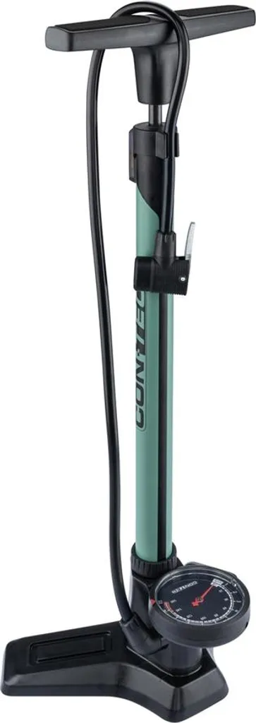 Compresseur manuel Air Support Twist CONTEC avec embout rotatif noir vert