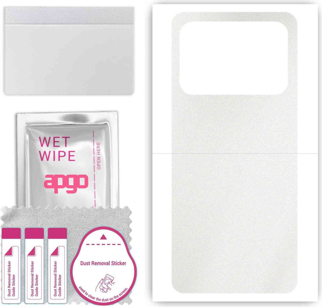 apgo Rückseite Schutzfolie, Skin, kompatibel mit Xiaomi Mi 11 Ultra, Hinten Displayschutzfolie aus Vinylfolie, kratzfest, einfache Montage - Matt...