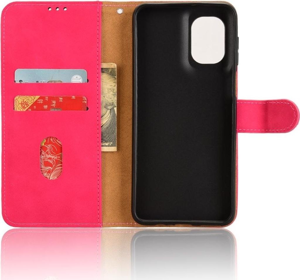 Motorola Moto G55 Hülle - Coverup Klapphülle - Rosa