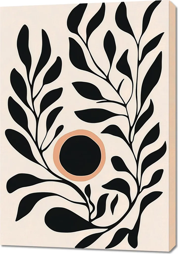 Poster 70x100 Fioriera 2 Minimalista Boho - Stile Nordico per Interni