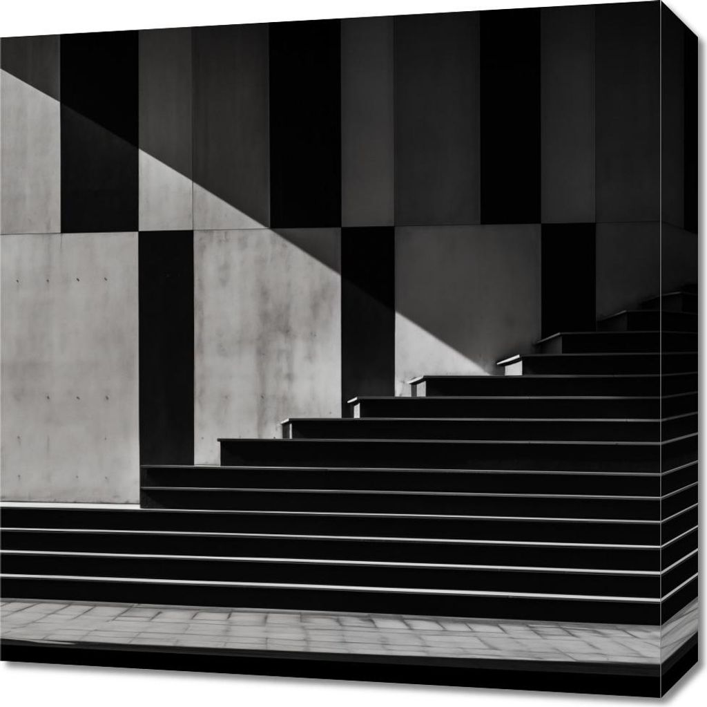 Bild 50x50cm Geometrie in der Architektur