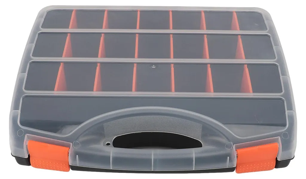 Dites stop au désordre avec cette boîte à outils PVC multi-compartiment - 8