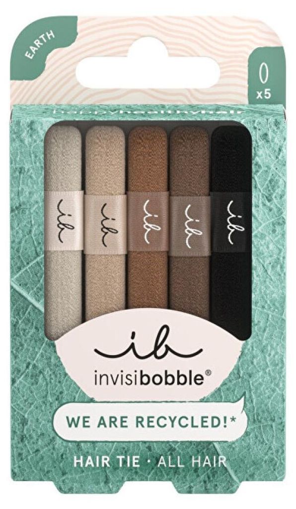 Invisibobble - Hair Tie Mocha - Gumička do vlasů 5 ks