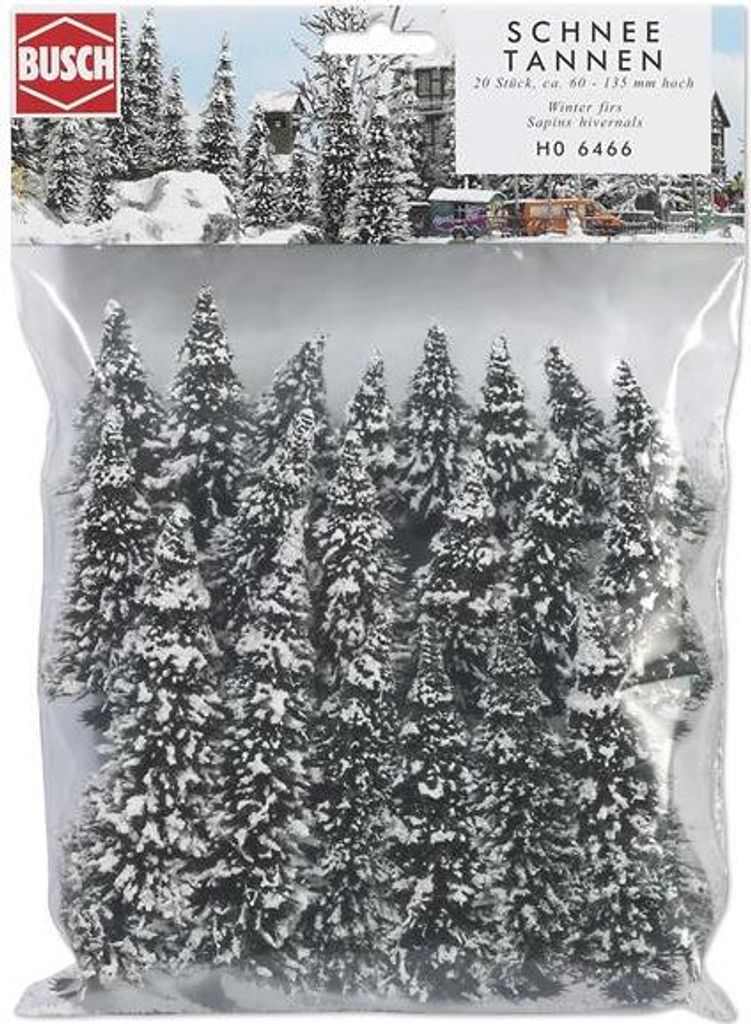 Busch 6466 20 Schneetannen
