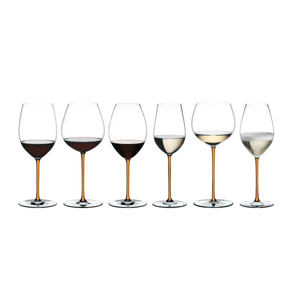 Calice Riedel Fatto a Mano Oaked Chardonnay Arancione 4900/97 - Lusso