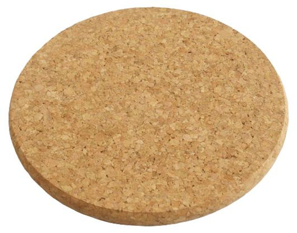 Kork-Untersetzer Ø15 cm EUROHOME® – 14x14x1cm – für heiße Produktbild 