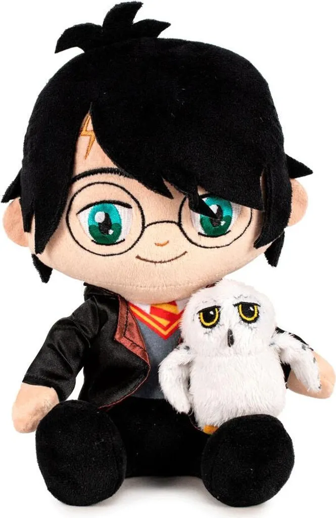 Grande Peluche Hedwige 25 cm - Texture Premium Harry Potter Originale