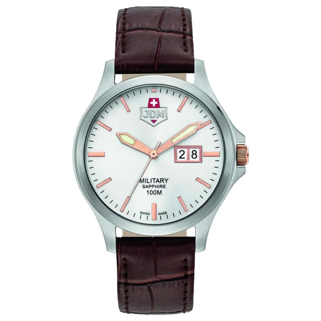 Montre Homme Lisible JDM Military Alpha Big Date JDM-WG014-07 Quartz