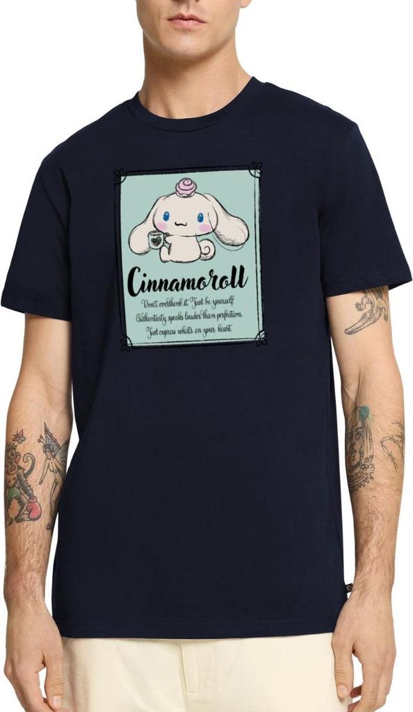 Spreadshirt Cinnamoroll Just Be Yourself Männer Premium T-Shirt, M, Navy