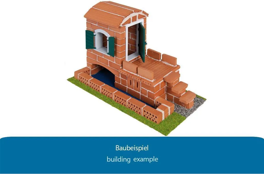 Teifoc I Coffret de construction en pierre réelle avec mortier soluble - 4