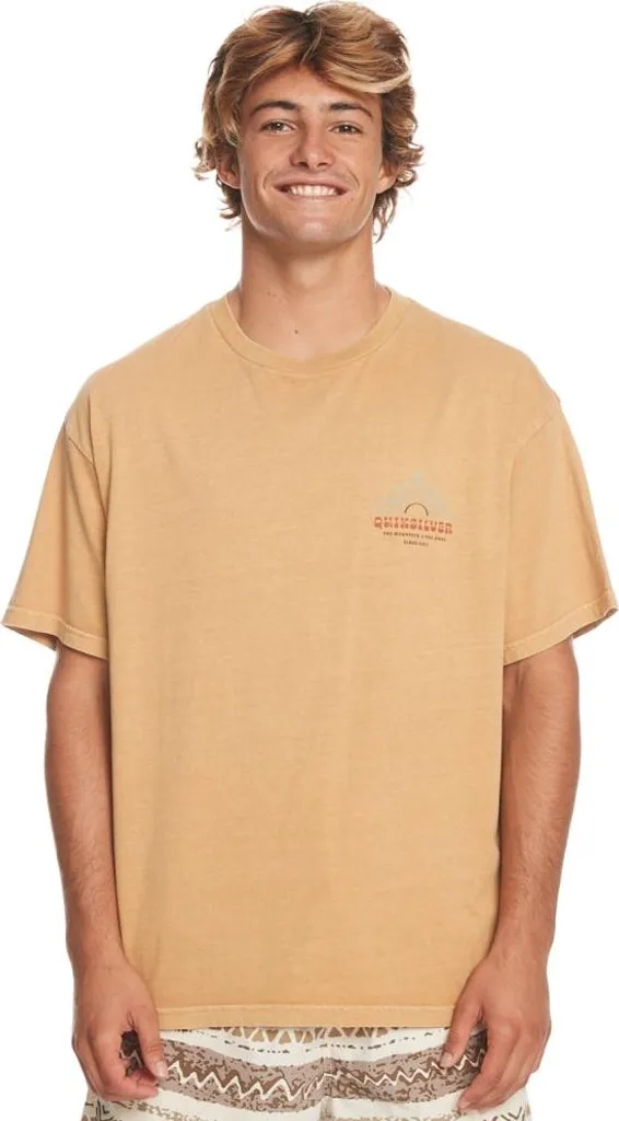 Maglietta Quiksilver QSBLOOM Giallo Senape Taglia S - Fashion Surf