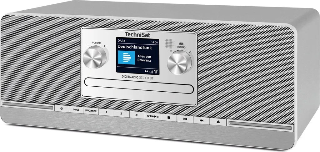 DIGITRADIO 372 CD BT TechniSat : Radio Bluetooth 10W avec son stéréo pur - 5