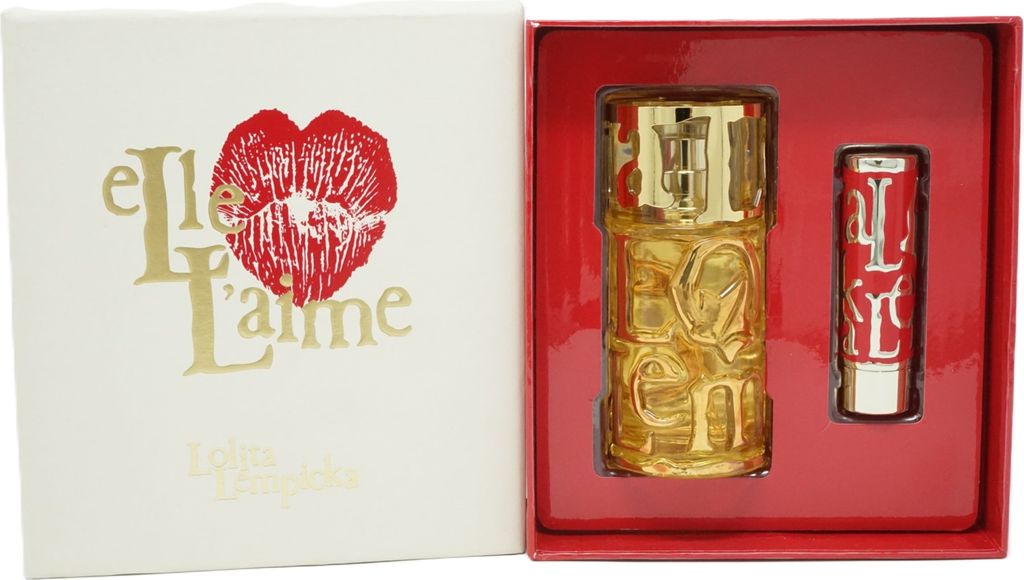 Lolita Lempicka Elle L'Aime Eau de Parfum 40 ml + Lippenstift 10 Rouge