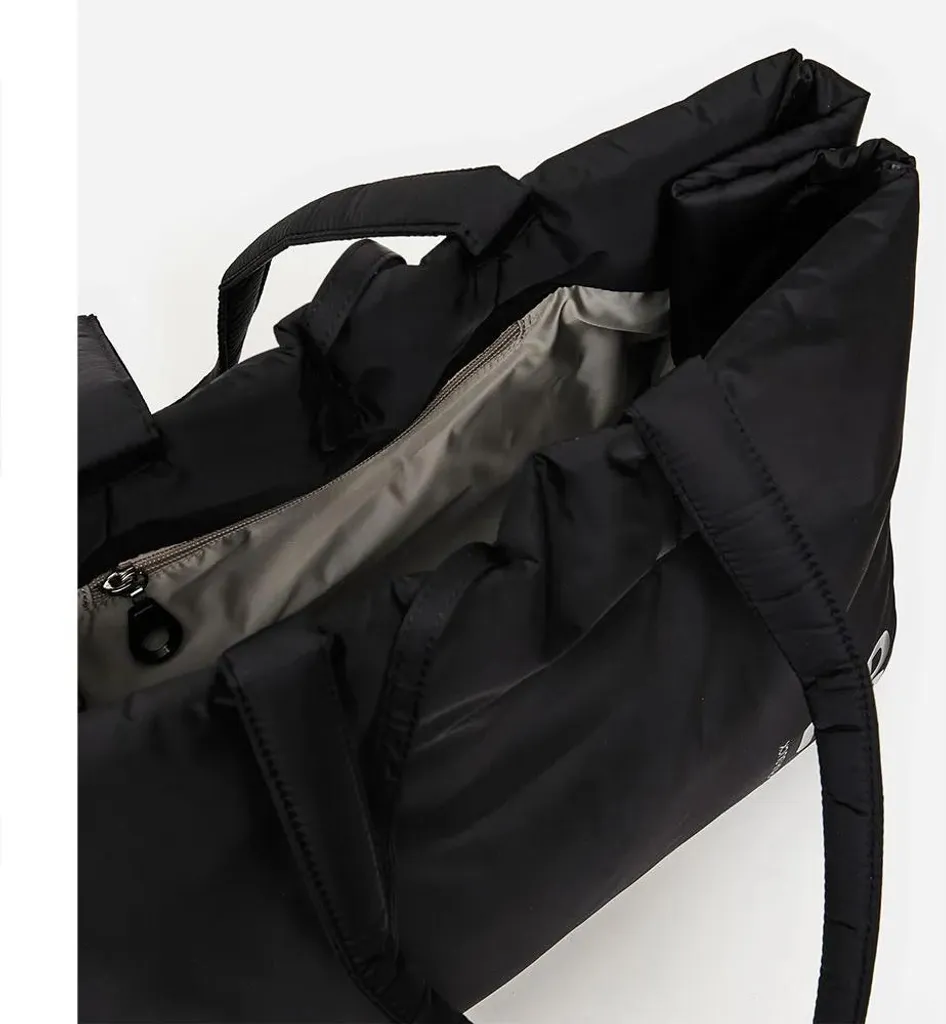 Sac Shopper MD20 Mandarina Duck en Tissu Technique Ultra Léger Noir - 10