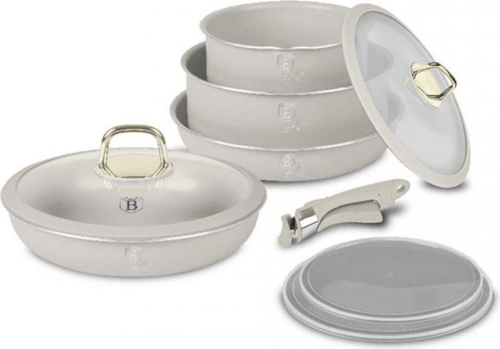 Berlinger Haus 9-teiliges Kochgeschirrset - Aluminium Produktbild 