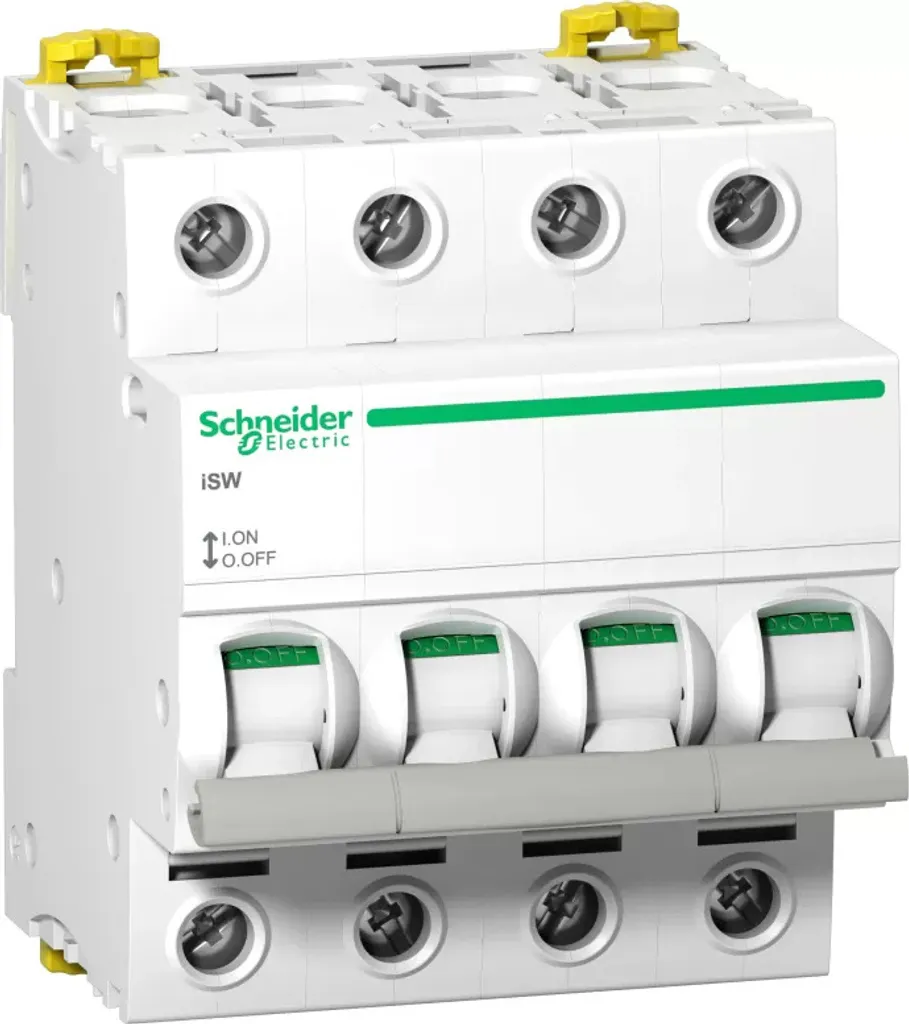 Schneider A9S65491 Acti9 iSW Sectionneur 4P 100A Commande Modulaire