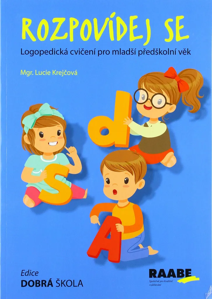 Cahier de logopédie Rozpovídej se de Lucie Krejčová pour orthophonie