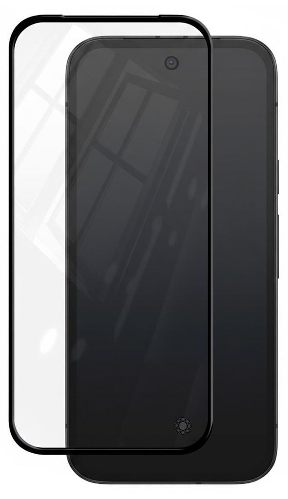 Force Glass, Organisches Glas Displayschutz 2.5D für Google Pixel 8A – Resistent, Schwarz transparent