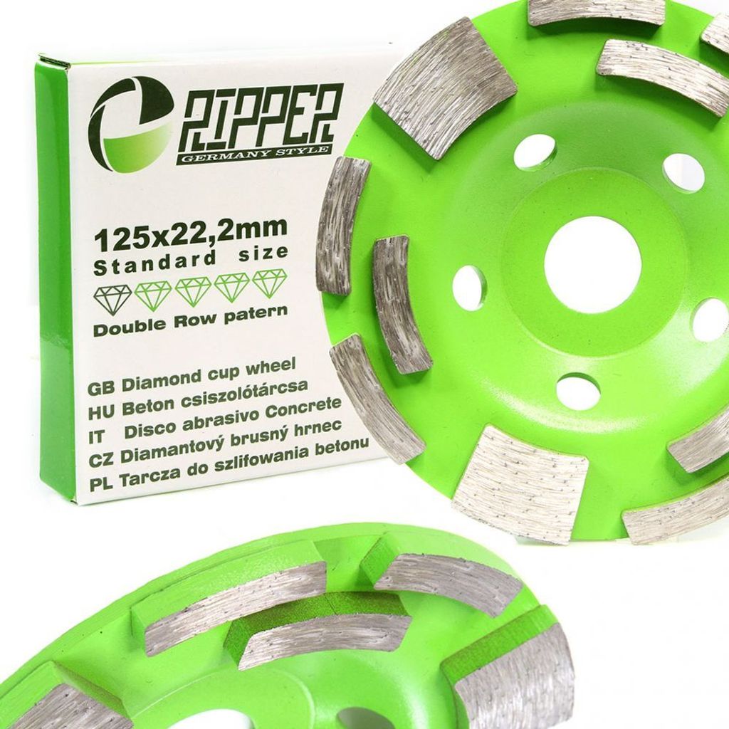 TARCZA DO SZLIF. BETONU RIPPER 125MM Zweireihige Patern