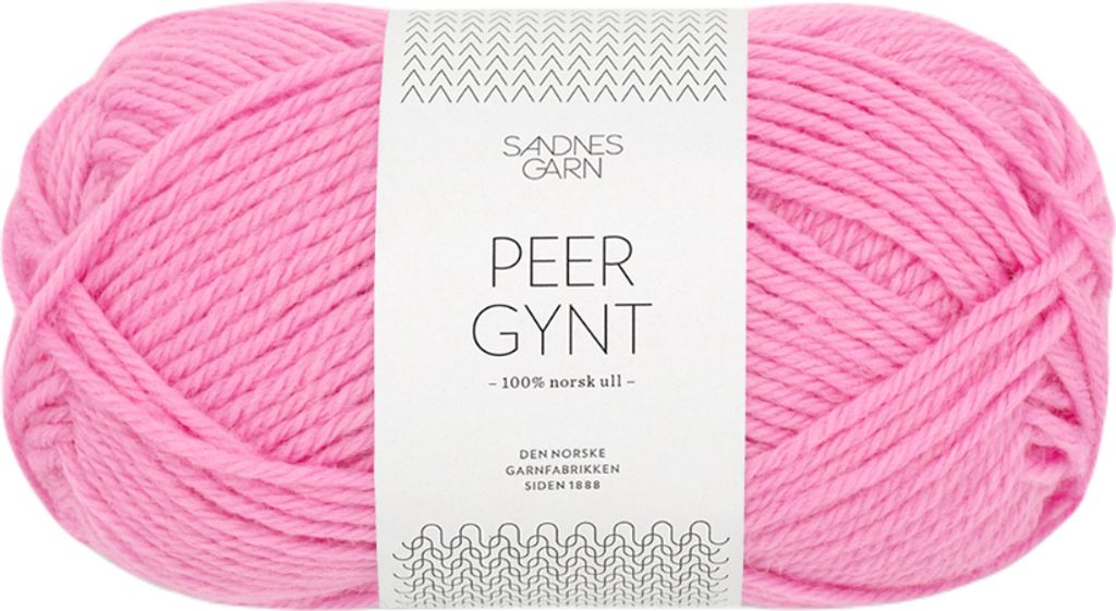 Sandnes Peer Gynt 50g - 100% Schurwolle shocking pink 4626 Produktbild 