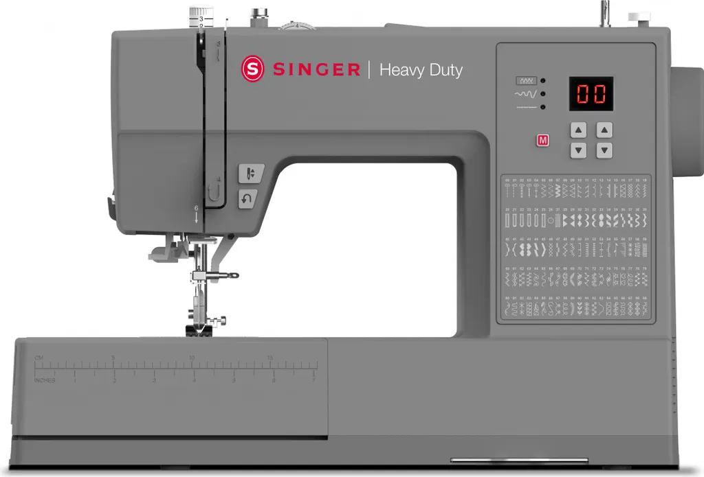 Machine à coudre Singer HD6605C avec 215 points et moteur haute puissance