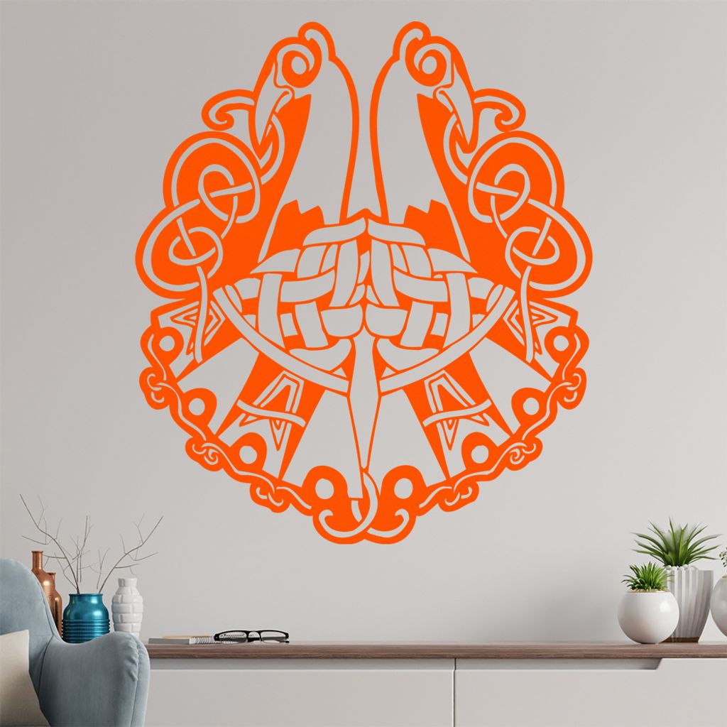 keltische Knoten Wandtattoo in 6 Größen - Wandaufkleber Wall Sticker - Dekoration, Küche, Wohnzimmer, Schlafzimmer, Badezimmer