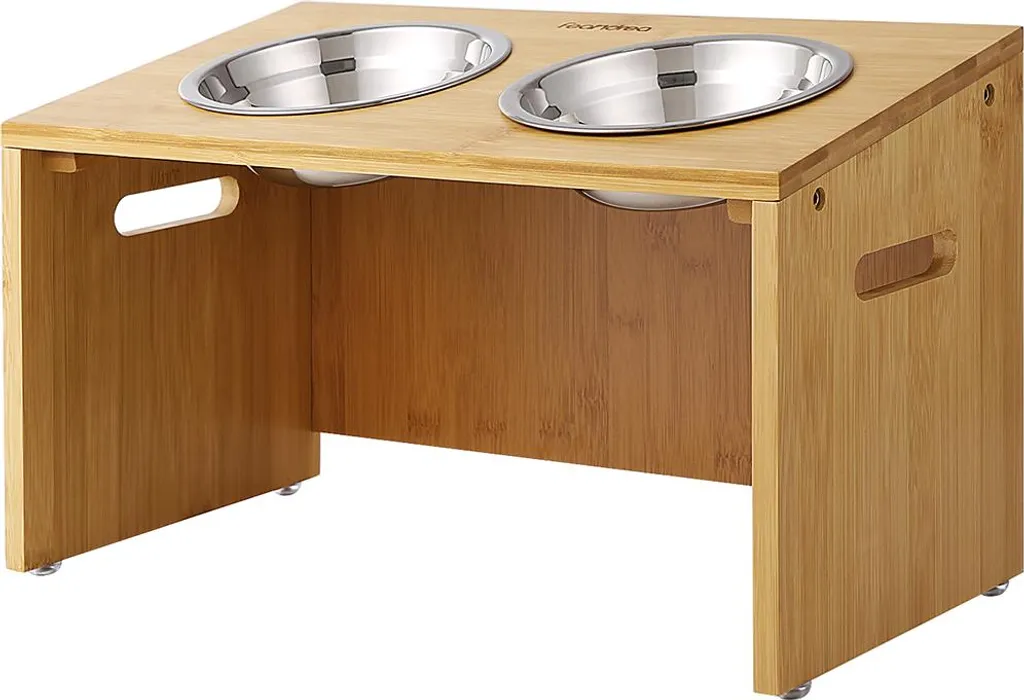 Gamelles pour chiens avec support surélevé pour préserver les cervicales