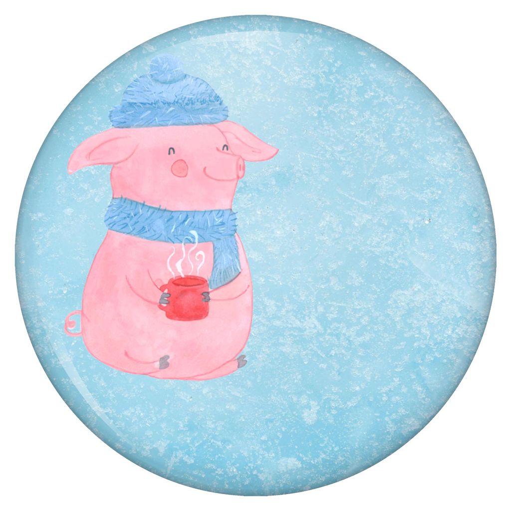 Mr. & Mrs. Panda Pin Schwein Glühwein - Eisblau - Geschenk, Weihnachtsmarkt, Plakette, Anstecker, Badge, Weihnachten, Glühschwein, Punsch, Button